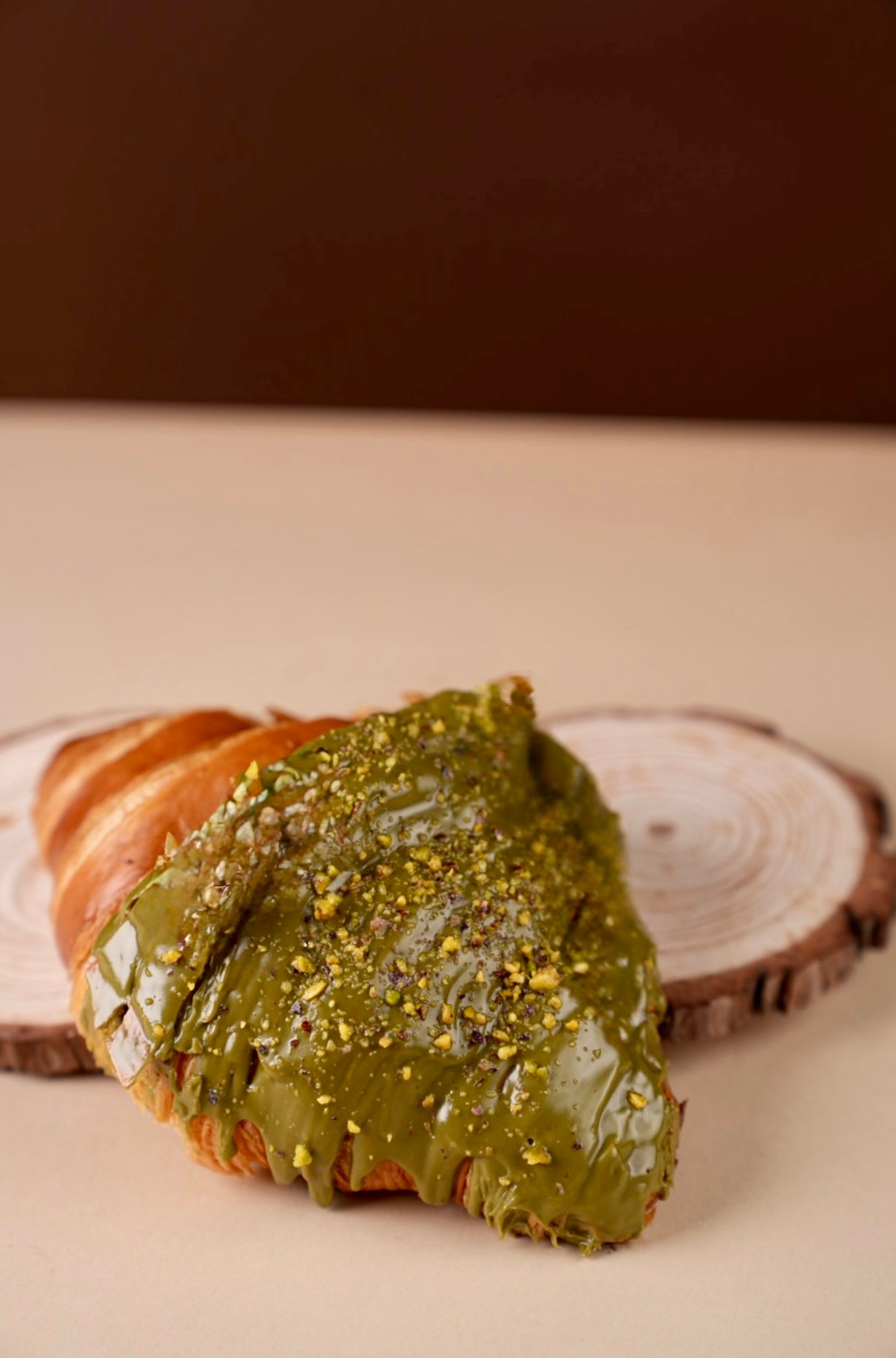 Pistachio croissant